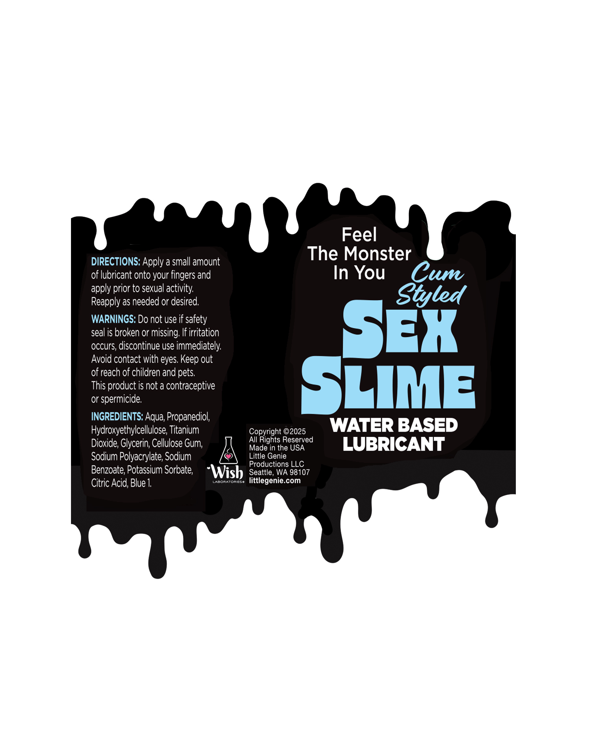SEX SLIME CUM STYLE BLUE 4 OZ