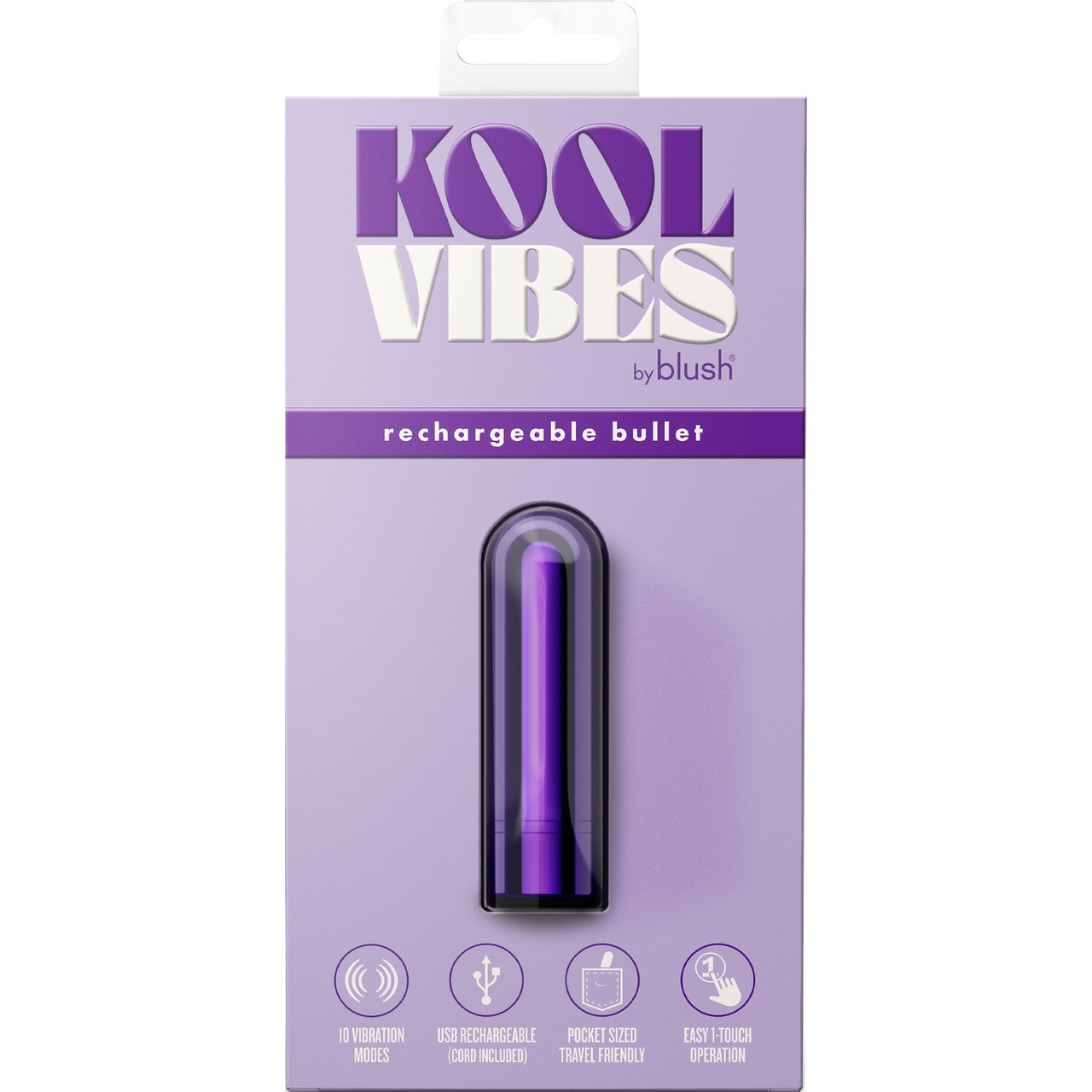 KOOL VIBES - RECHARGEABLE MINI BULLET - GRAPE