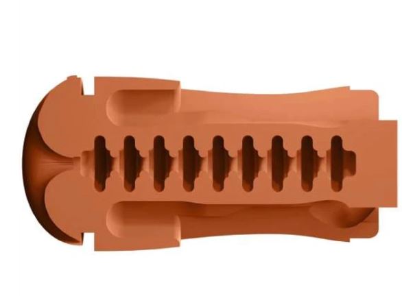 MAXTASY VIBRATION SLEEVE REALISTICN CARAMEL REPLACEMENT
