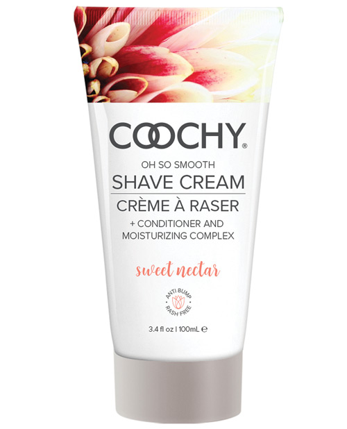 COOCHY SHAVE CREAM SWEET NECTAR 3.4 OZ - Click Image to Close