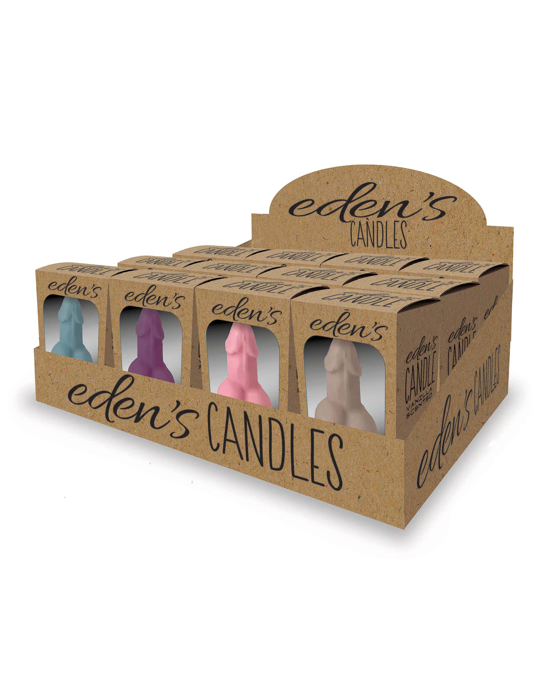 EDEN'S CANDLES VJAY 12 PC DISPLAY