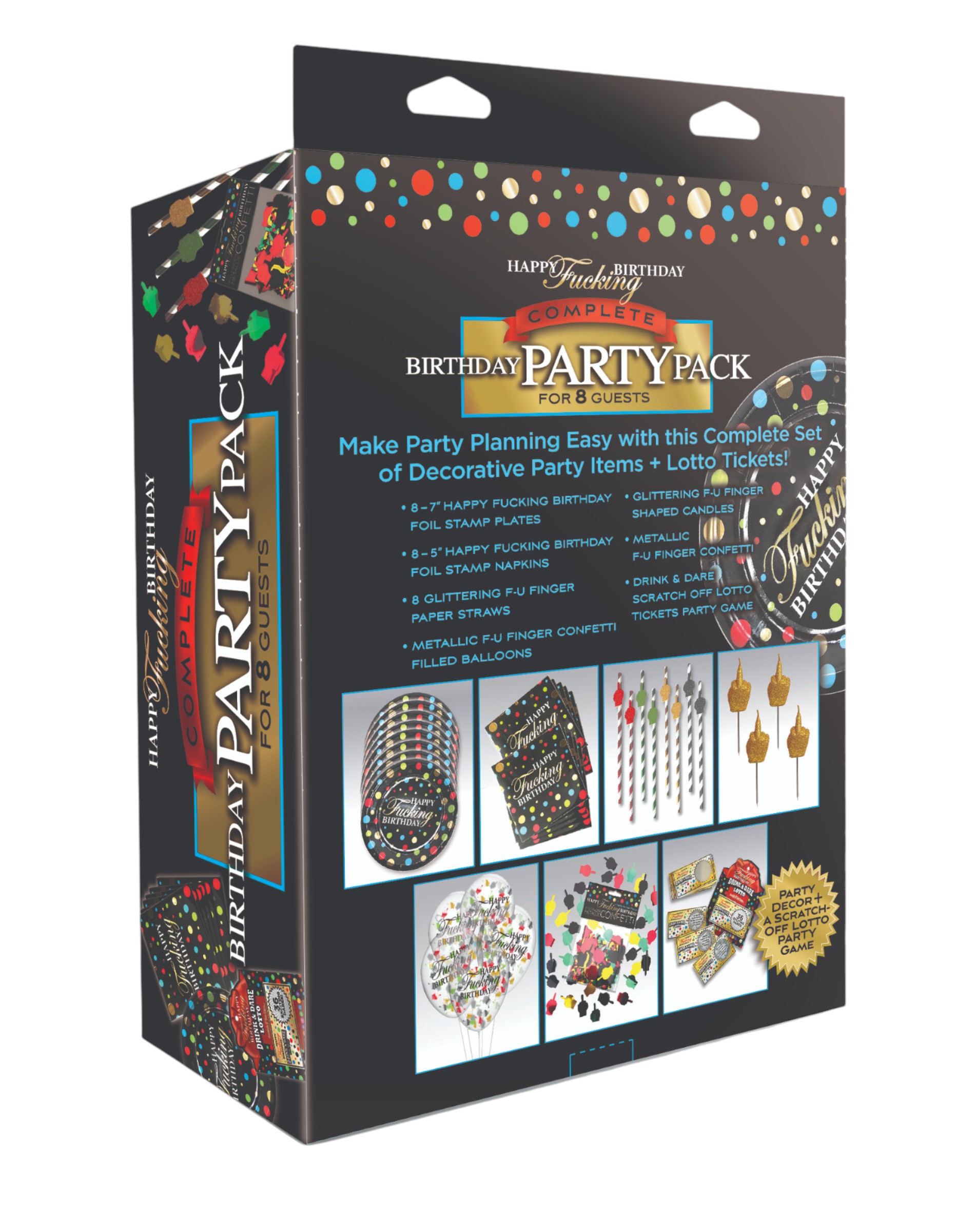 HAPPY F-ING BIRTHDAY PARTY PACK