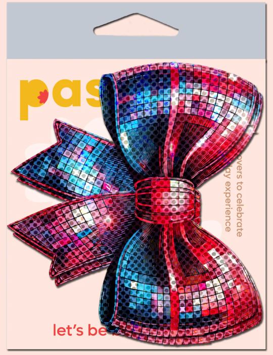 DISCO BALL BOW PASTIES