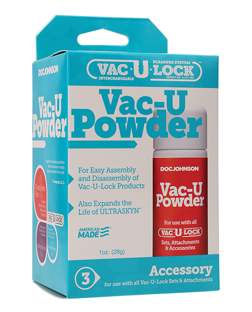 VAC U LOCK POWDER LUBRICANT BX