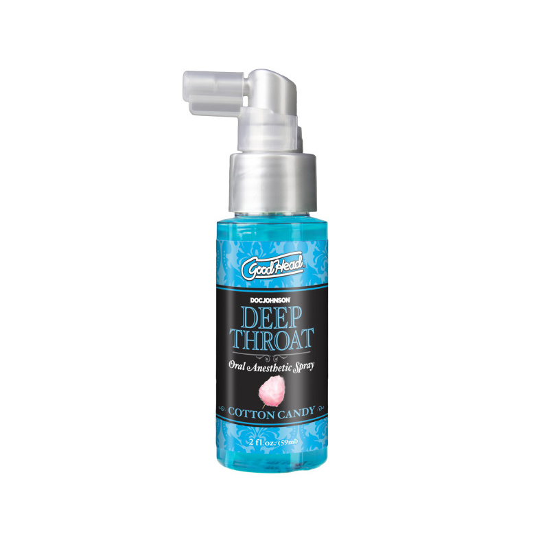 GOODHEAD DEEP THROAT SPRAY 2 OZ COTTON CANDY