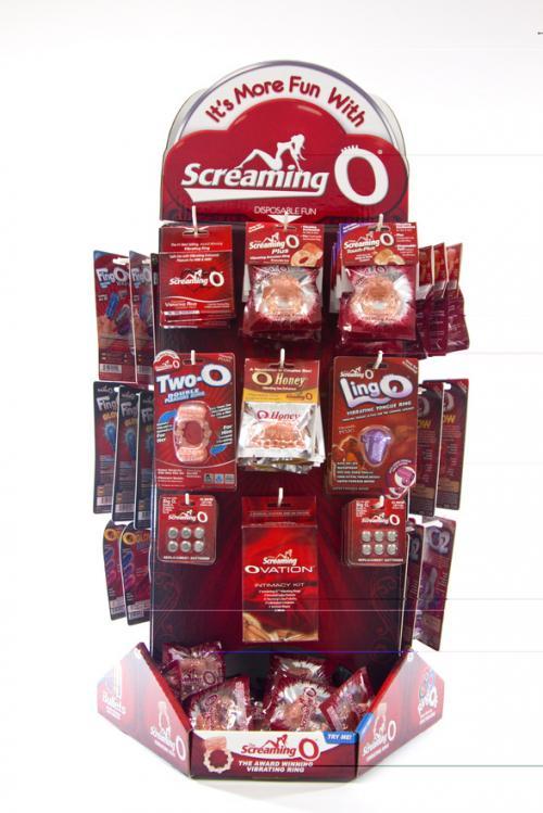 SCREAMING O DELUXE SPINNING DISPLAY SCREAMING O DELUXE SPINNING DISPLAY