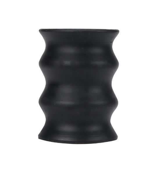 ELI LIQUID SILICONE STROKER 4IN BLACK