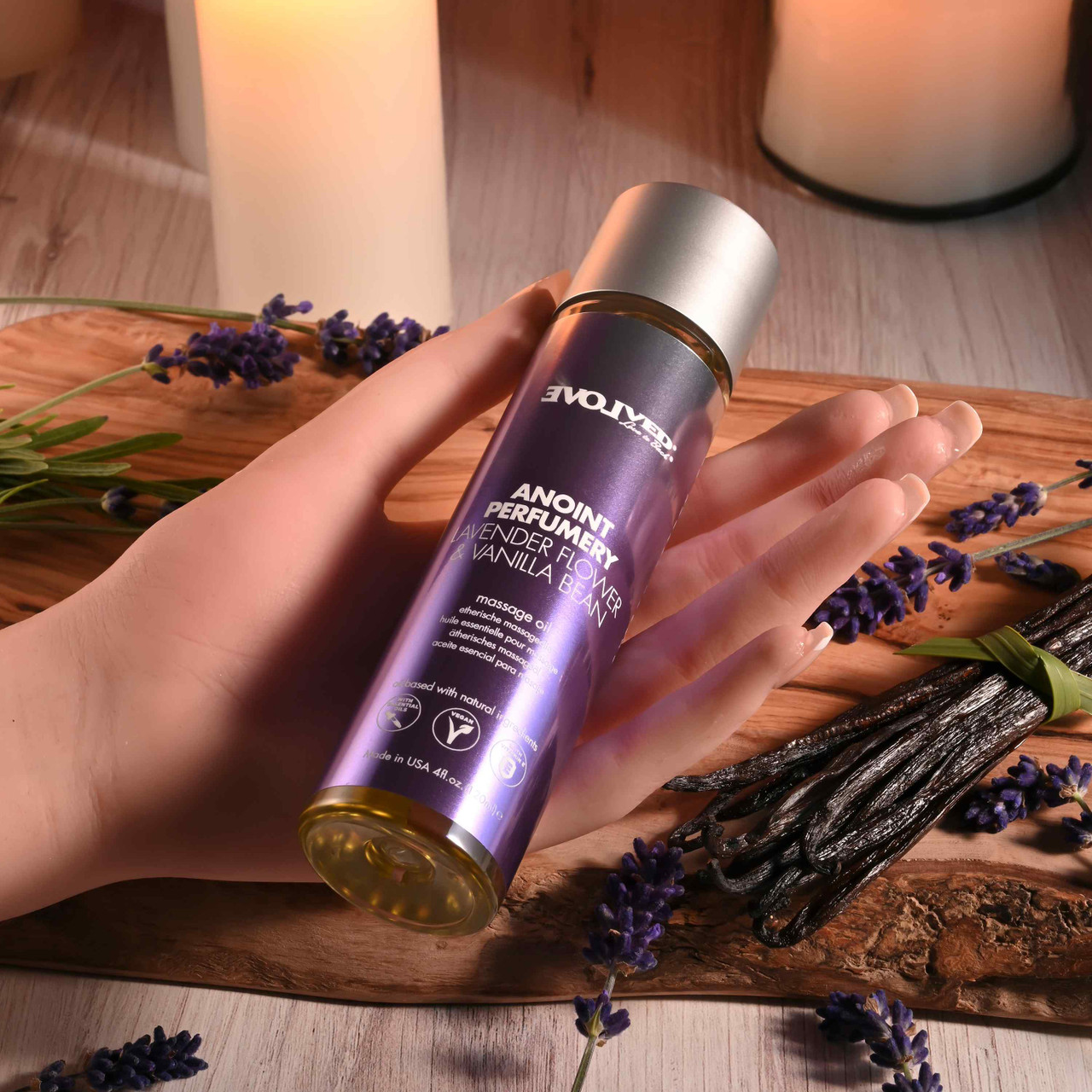 ANOINT PERFUMERY LAVENDER FLOWER & VANILLA MASSAGE OIL