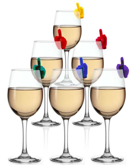 GIVE A FUCK DRINK MARKERS