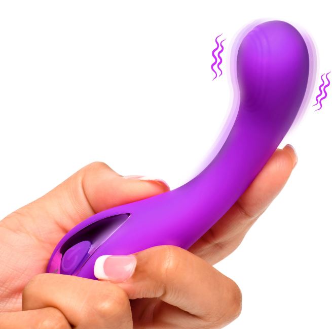 G-SPOT SILICONE VIBRATOR PURPLE