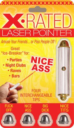 X RATED LASER POINTER DISPLAY (D)