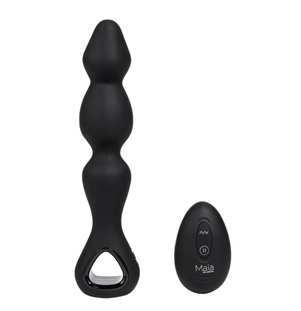 HUDSON RECHARGEABLE REMOTE CONTROL SILICONE ANAL PLUG