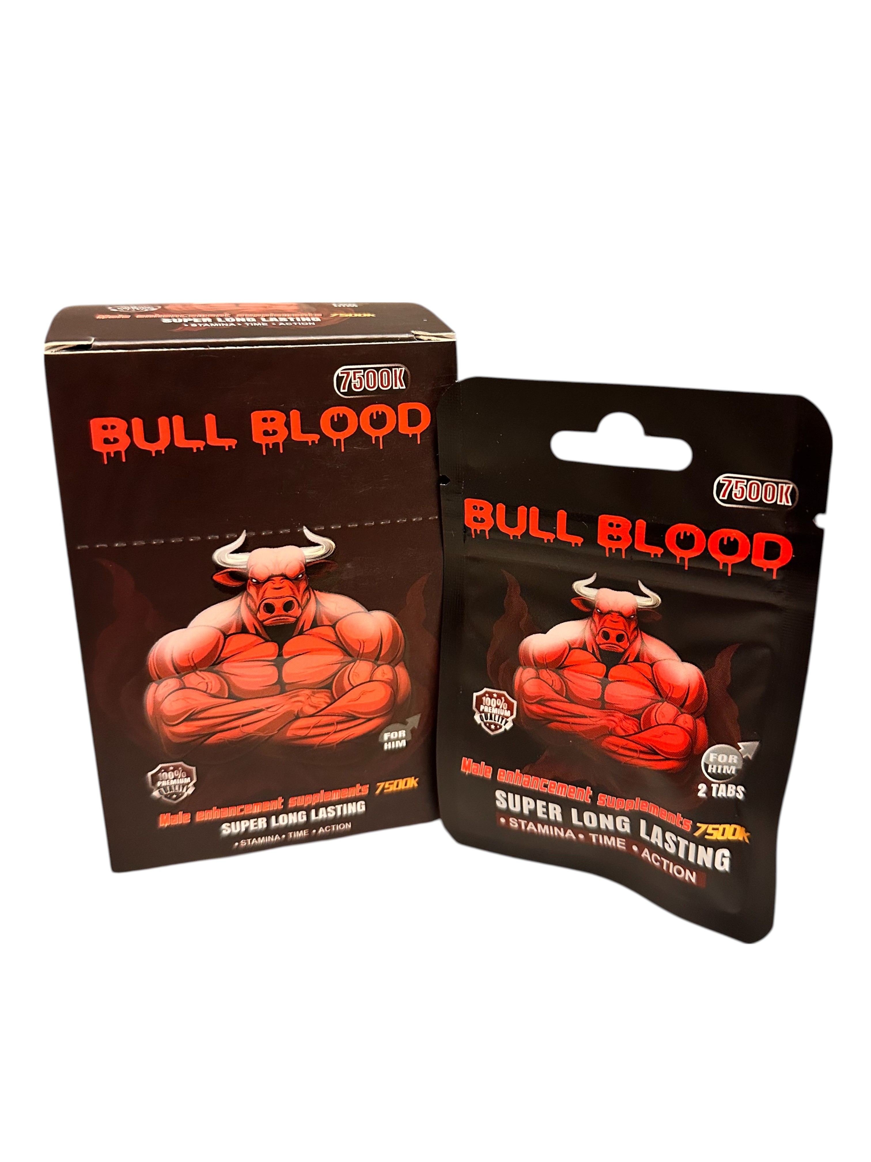 BULL BLOOD MALE ENHANCEMENT 24PC DISPLAY (NET)