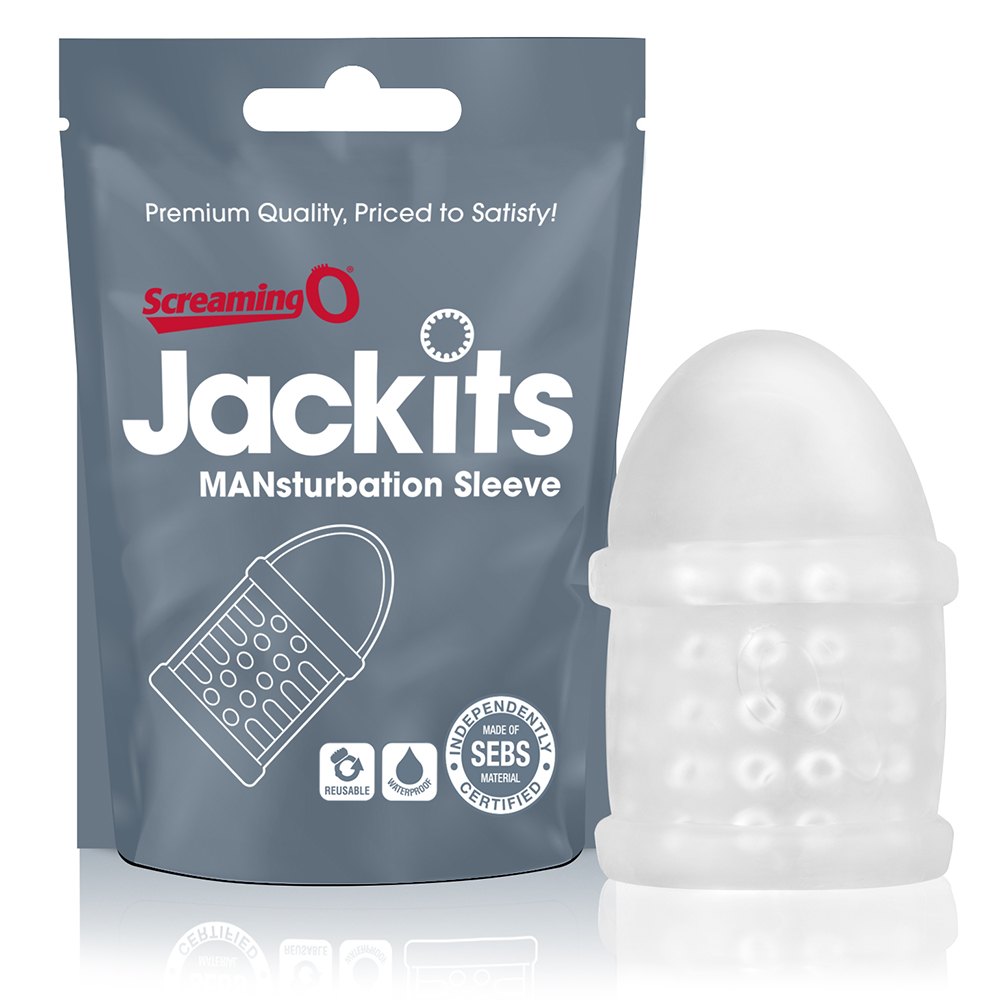SCREAMING O JACKITS MANSTURBATION SLEEVE (EACHES) - Click Image to Close