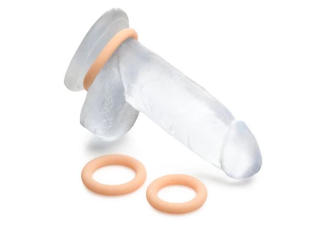 JOCK DISCREET SILICONE COCK RING SET LIGHT