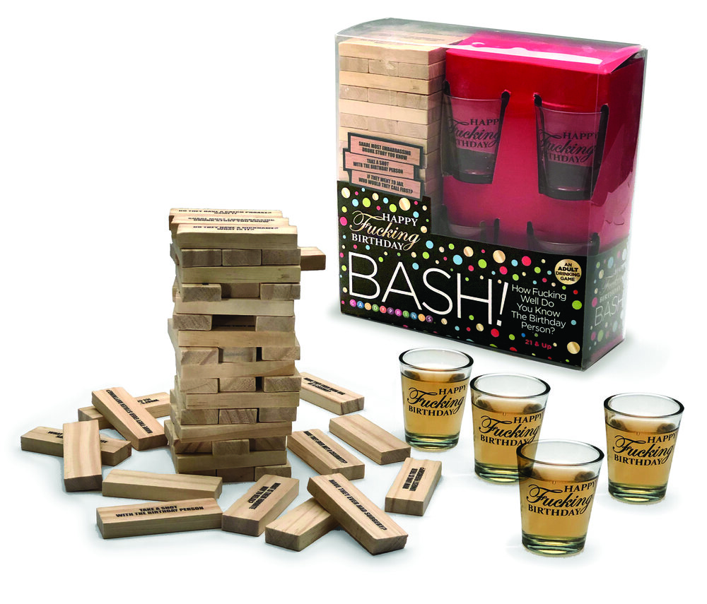 HAPPY F*ING BIRTHDAY BASH DRINKIN GAME - Click Image to Close