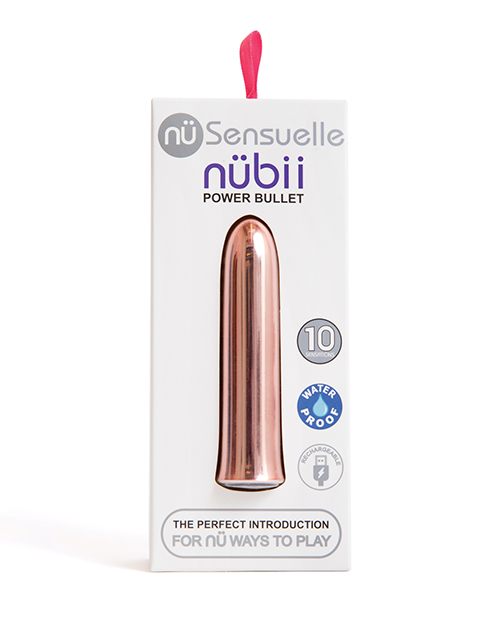 SENSUELLE NUBII BULLET ROSE GOLD - Click Image to Close