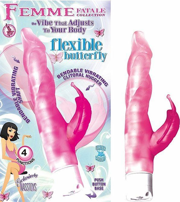 FEMME FATALE FLEXIBLE BUTTERFLY PINK(WD)