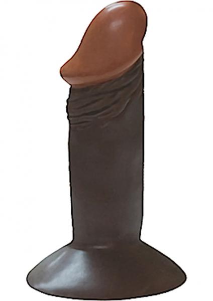 AFRO AMERICAN MINI WHOPPER 4IN BROWN - Click Image to Close