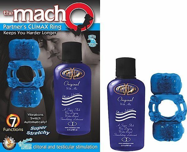 MACHO PARTNERS CLIMAX RING BLUE (d)