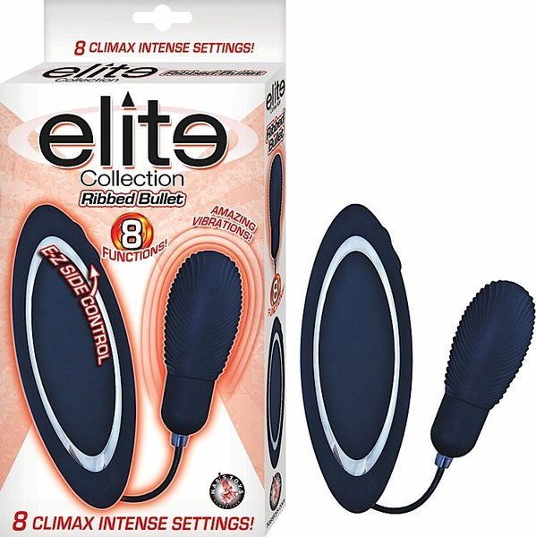 ELITE COLLECTION RIBBED BULLET BLACK (d)