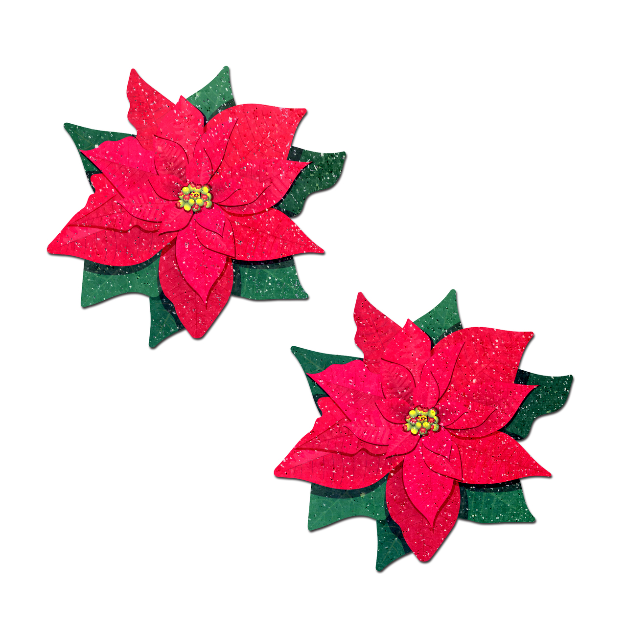 PASTEASE WINTER POINSETTIA RED & GREEN