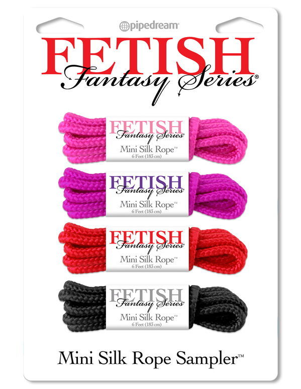 FETISH FANTASY MINI SILK ROPE SAMPLER