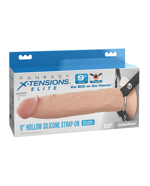 FANTASY X-TENSIONS ELITE 9IN HOLLOW STRAP-ON LIGHT