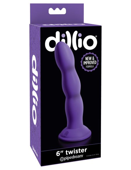 DILLIO 6 TWISTER PURPLE DONG " - Click Image to Close