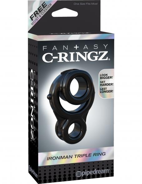 FANTASY C-RINGZ IRONMAN TRIPLE RING