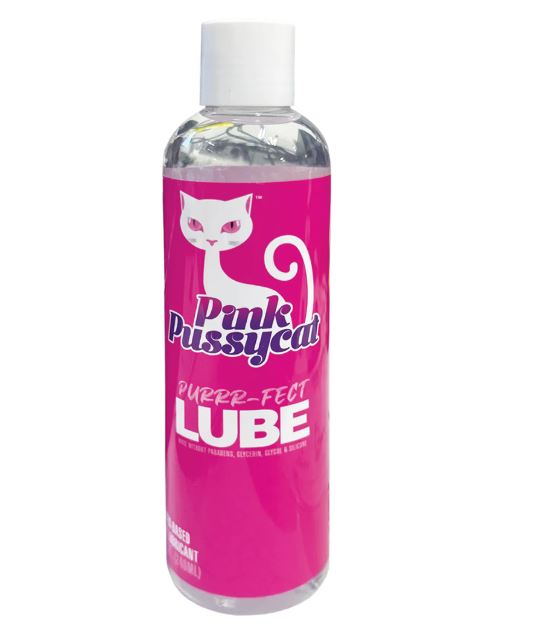 PINK PUSSYCAT PURR-FECT LUBE WATER BASED 8 FL OZ