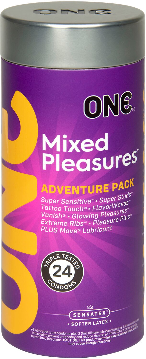 ONE MIXED PLEASURES 24PK - Click Image to Close