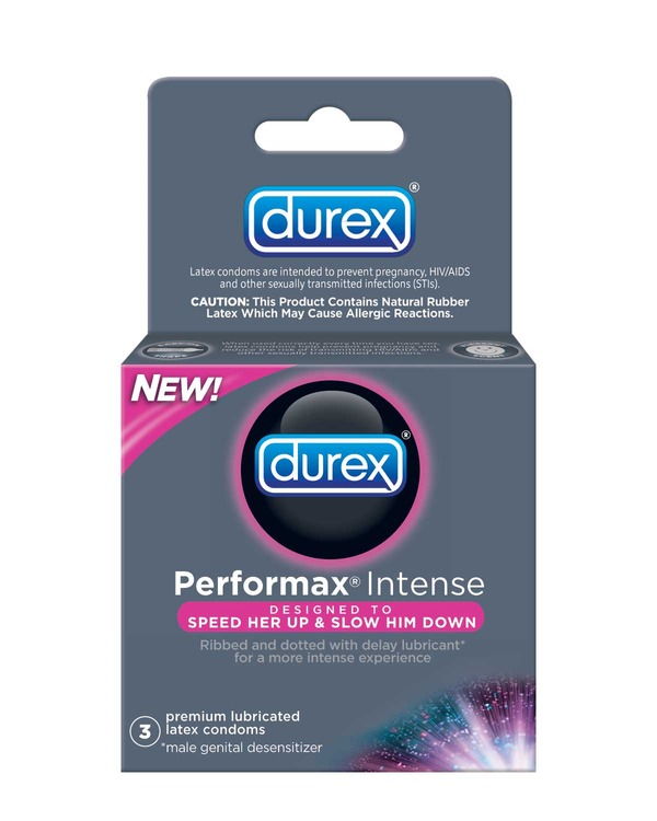 DUREX PERFORMAX INTENSE 3 PACK