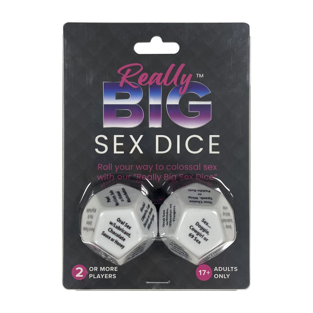 REALLY BIG SEX DICE