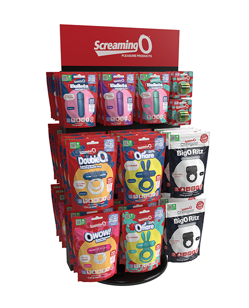 SCREAMING O SPRING 2023 NEW PRODUCT COUNTER DISPLAY