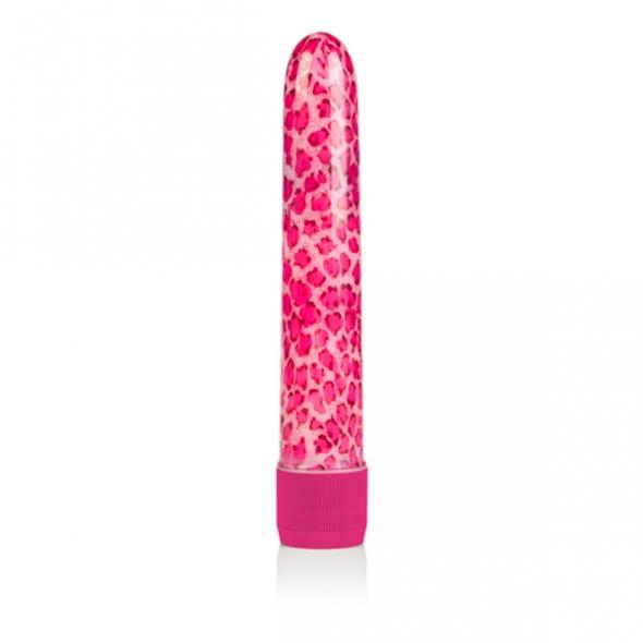 PINK LEOPARD MASSAGER 6.5 IN - Click Image to Close