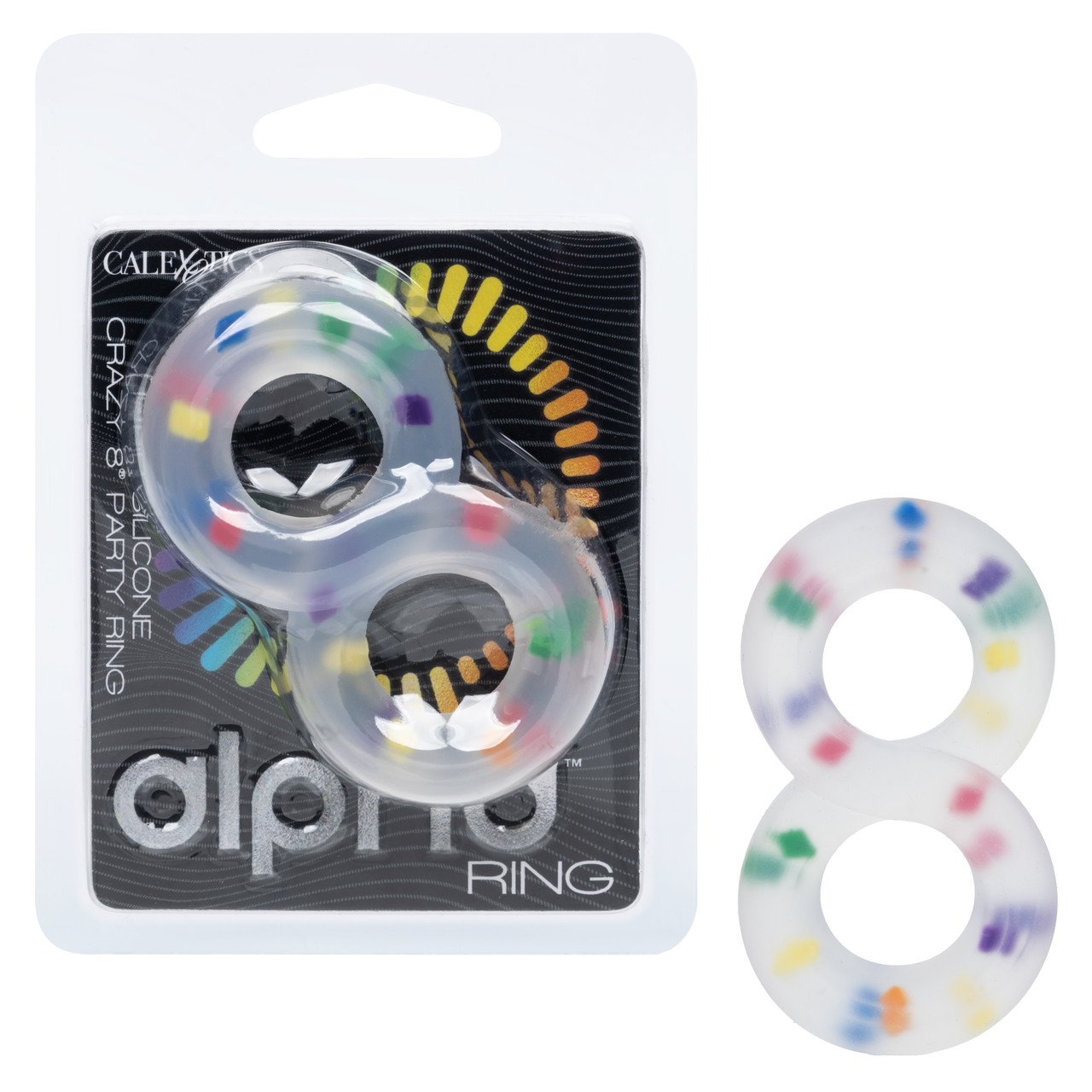 ALPHA LIQUID SILICONE CRAZY 8 PARTY RING