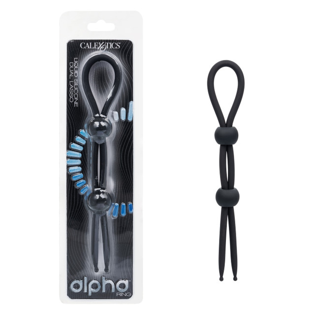 ALPHA LIQUID SILICONE DUAL LASSO BLK