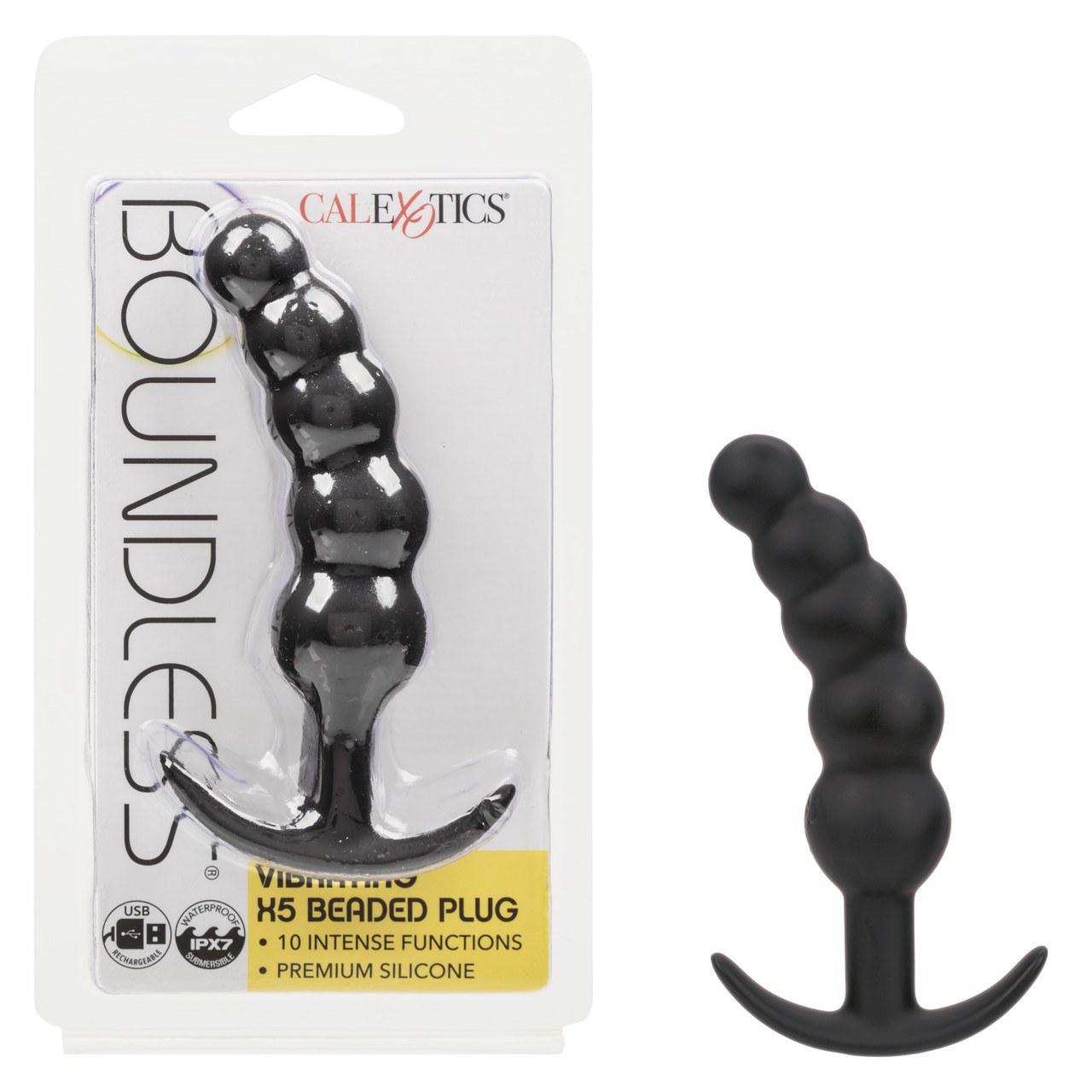 BOUNDLESS VIBRATING X5 BEADED PLUG