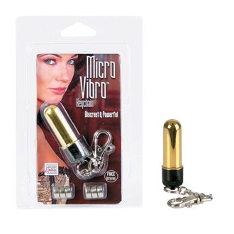MICRO VIBRO KEYCHAIN GOLD