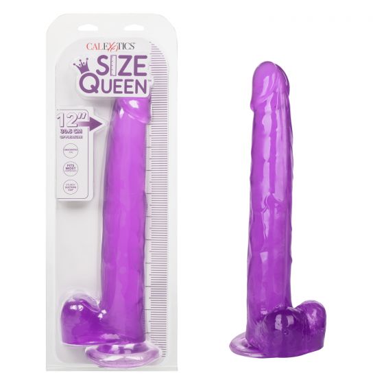 (WD) SIZE QUEEN 12IN PURPLE