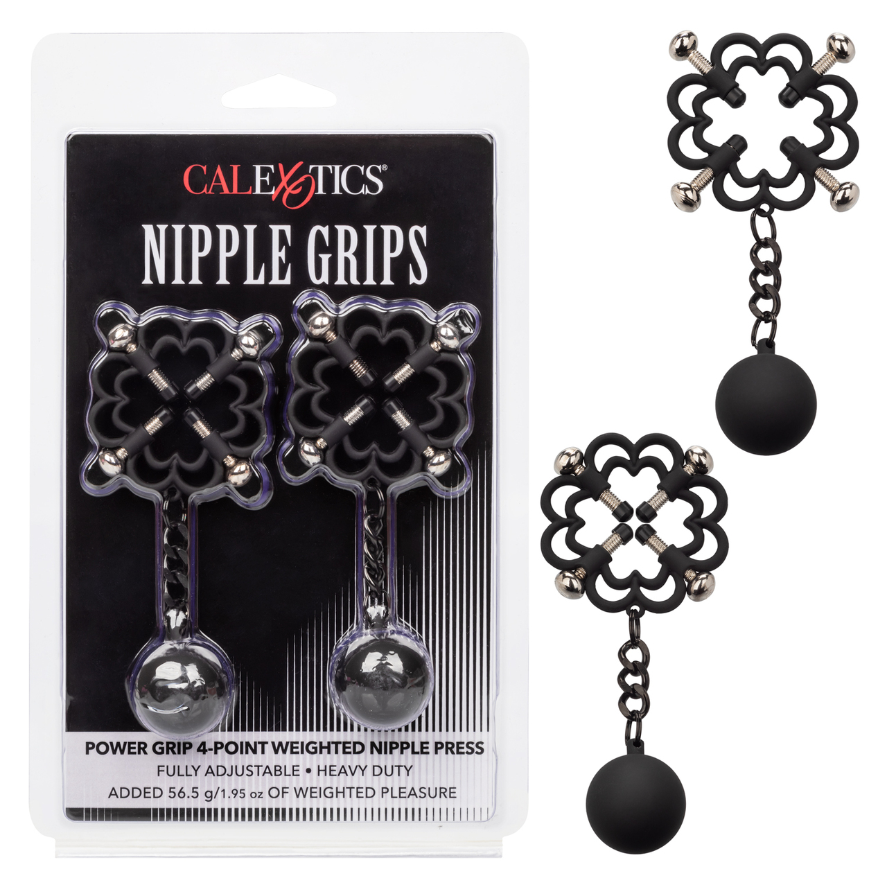 NIPPLE GRIPS POWER GRIP 4 POINT WEIGHTED PRESS - Click Image to Close