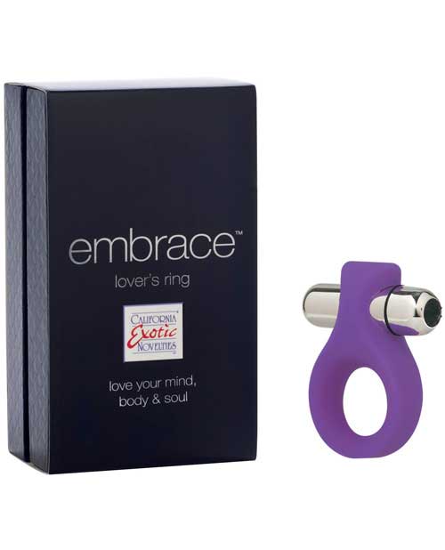 (WD) EMBRACE LOVERS RING PURPL