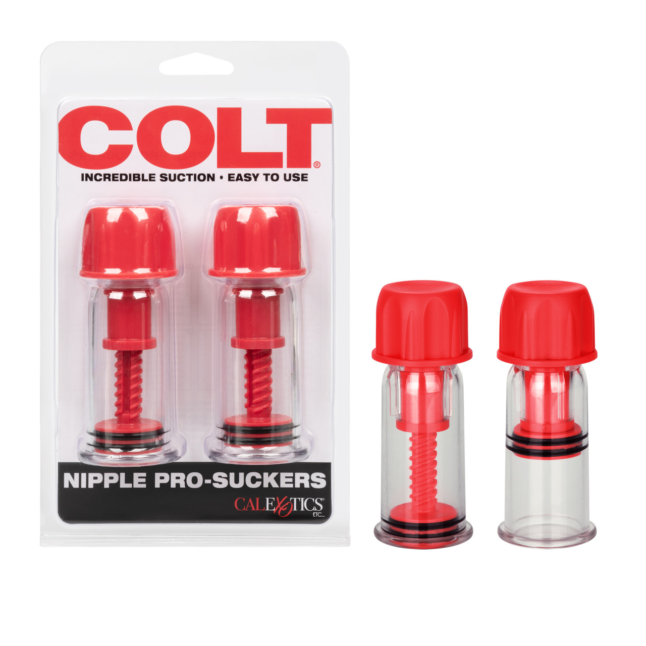COLT NIPPLE PRO SUCKERS RED - Click Image to Close