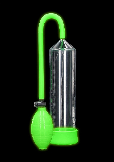 GLOW CLASSIC PENIS PUMP GLOW IN THE DARK - Click Image to Close