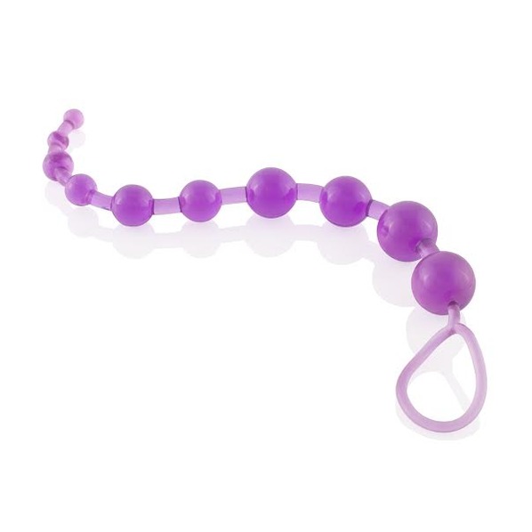 BEST FRIENDS FOREVER ASSENTIAL ANAL BEADS PURPLE - Click Image to Close