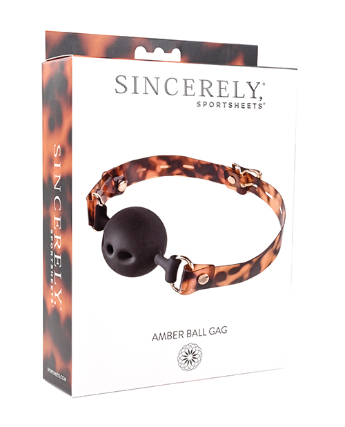 SINCERELY AMBER BALL GAG - Click Image to Close