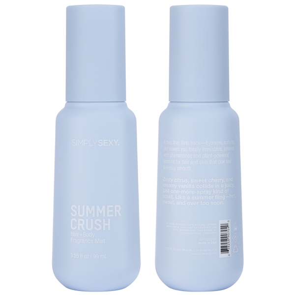 SIMPLY SEXY PHEROMONE HAIR AND BODY MIST SUMMER CRUSH 3.35OZ