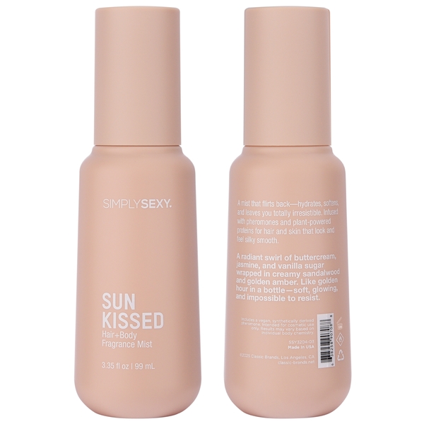 SIMPLY SEXY PHEROMONE HAIR AND BODY MIST SUN KISSED 3.35OZ