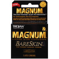 TROJAN MAGNUM BARESKIN 3PK - Click Image to Close